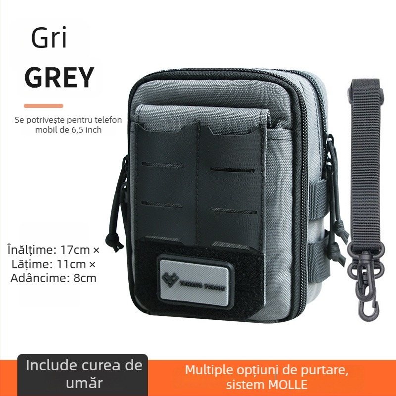 Geantă talie tactică, multifuncțională pentru activități în aer liber, cod funcție 20865388422, căptușeală din poliester, lansare primăvara 2024