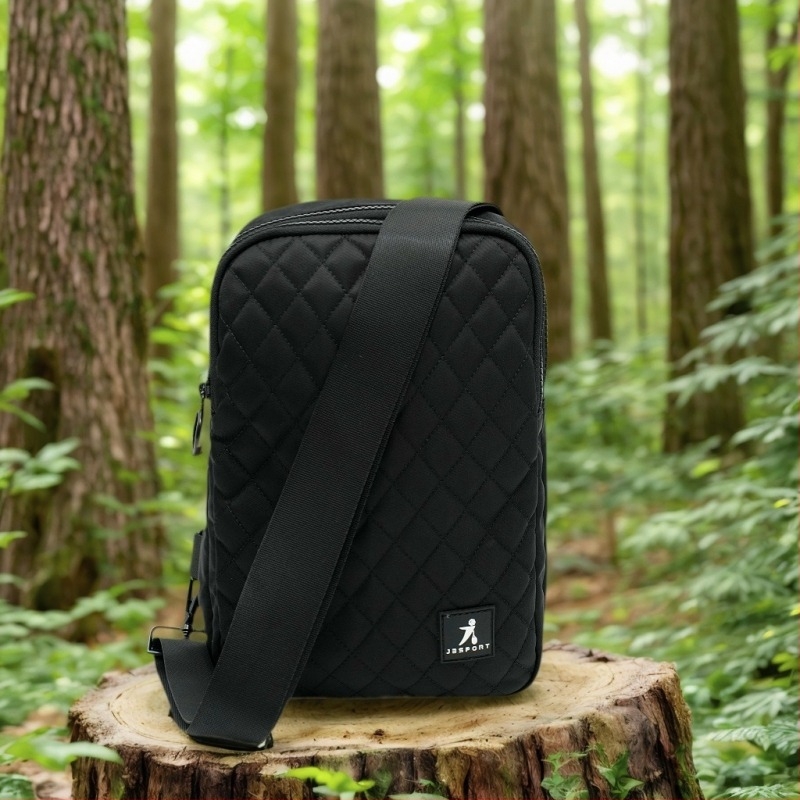 Geantă de talie sport, unisex, stil street, ultraușoară, cu capacitate extinsă, poliester