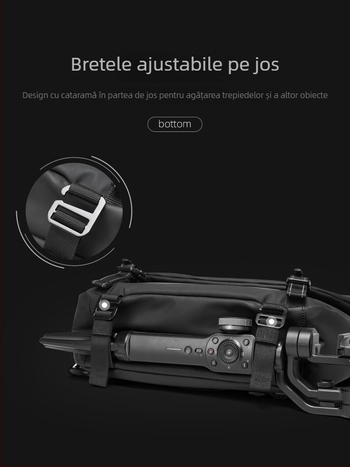 Moyyi Geantă de Cameră – Geantă Messenger din Pânză Oxford pentru DSLR și Mirrorless, Respirabilă, Curea de Umăr Curbată, 1,03 kg