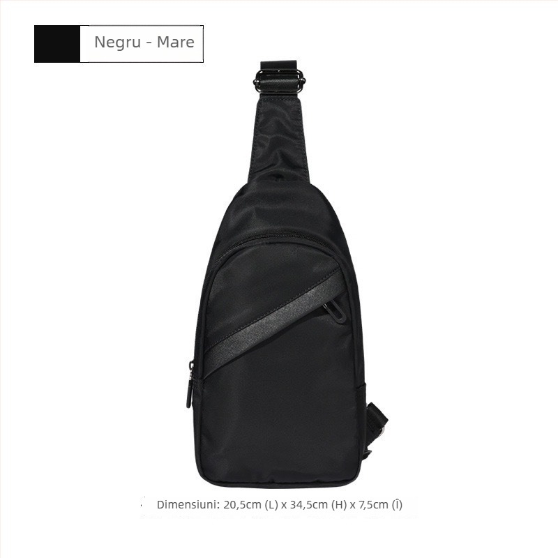 Geantă de umăr pentru bărbați - impermeabilă din poliester, căptușeală poliester, potrivită pentru călătorii de afaceri