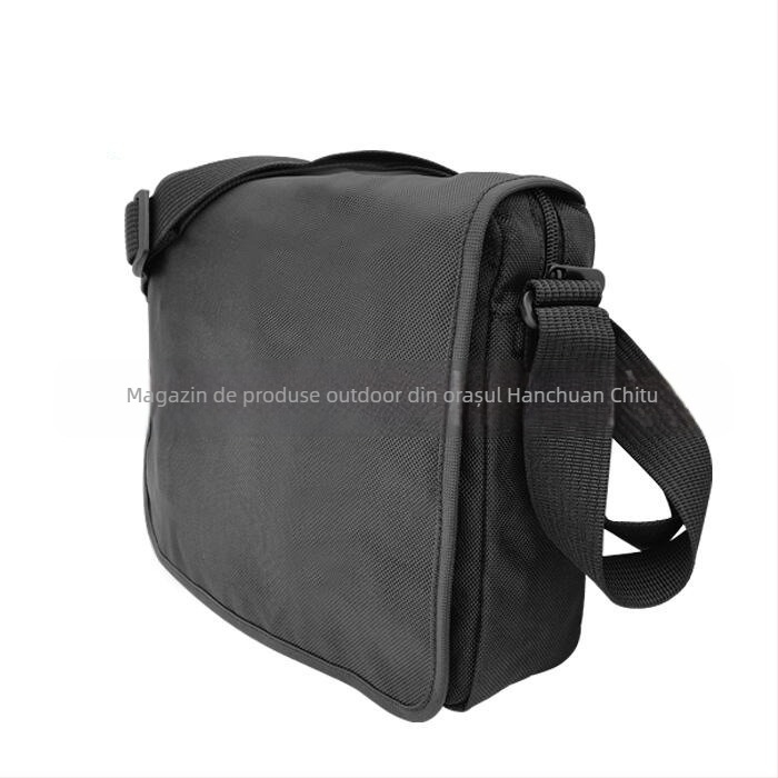 Deksh Geantă crossbody pentru bărbați – Oxford, model Dungi, căptușeală din pânză, stil de navetă în afaceri, reduce sarcina