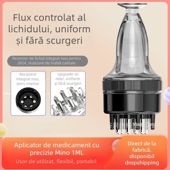 Aplicator pentru scalp iiuda – calmare a scalpului, potrivit pentru toate anotimpurile, universal pentru utilizatori