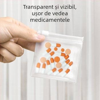 Geantă de medicamente în stil japonez, material EVA, funcție de etanșare, pentru călătorii