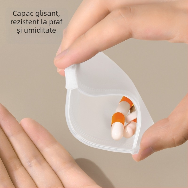 Geantă de medicamente în stil japonez, material EVA, funcție de etanșare, pentru călătorii