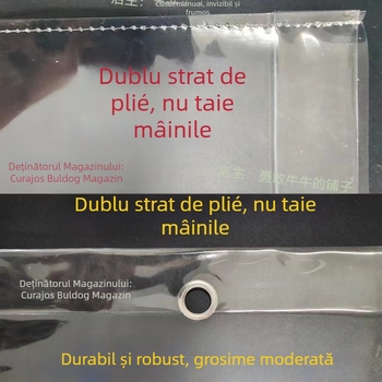 Geantă de călătorie din PVC, formă cub, husă protector transparentă, multifunctională, stil ușor lux, pentru călătorii și depozitare în bucătărie sau la birou