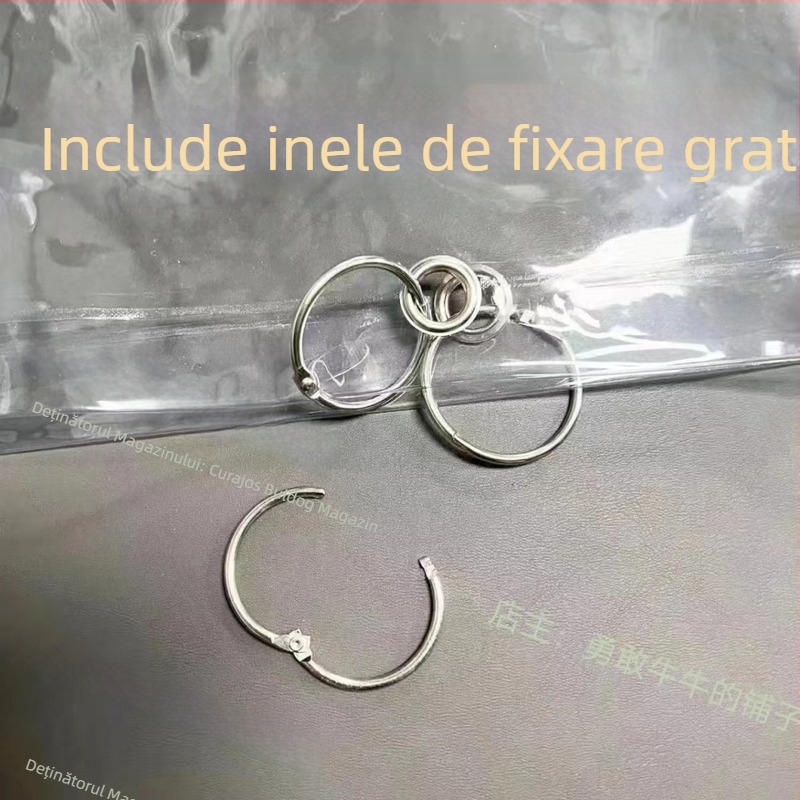 Geantă de călătorie din PVC, formă cub, husă protector transparentă, multifunctională, stil ușor lux, pentru călătorii și depozitare în bucătărie sau la birou