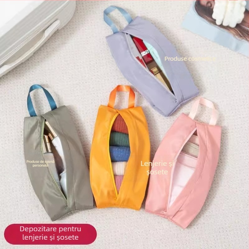 Geantă de călătorie pentru depozitarea lenjeriei – geantă de mână, poliester, multifuncțională, pentru călătorii (depozitare cosmetice și alte obiecte)