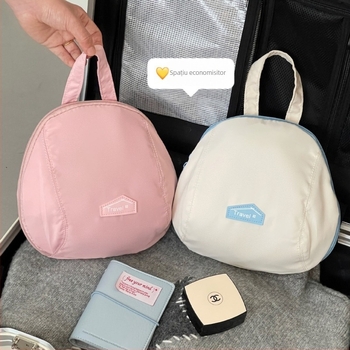 Geantă pentru lenjerie 3-în-1, impermeabilă, organizator de călătorie, din polyester, stil poșetă de mână