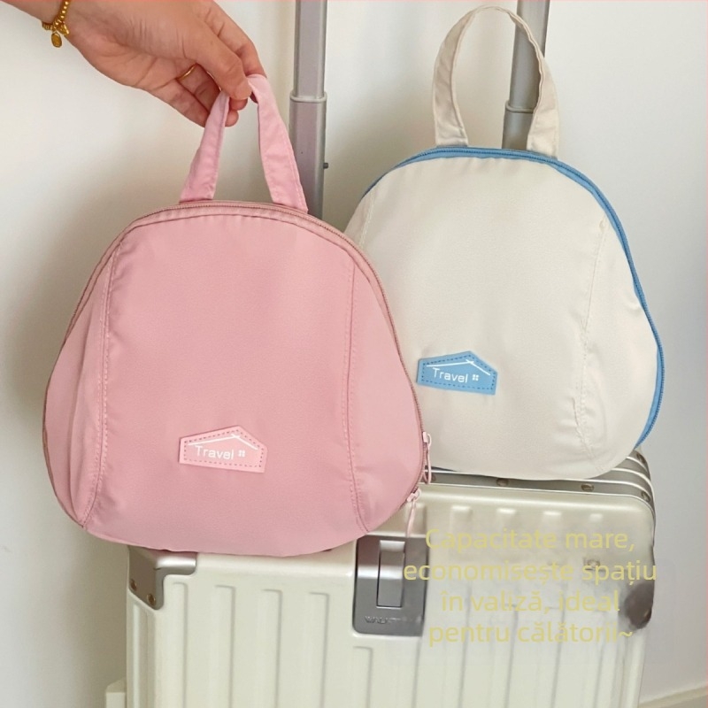 Geantă pentru lenjerie 3-în-1, impermeabilă, organizator de călătorie, din polyester, stil poșetă de mână