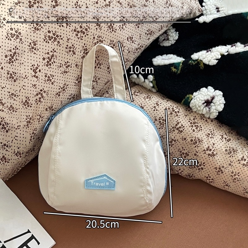 Geantă pentru lenjerie 3-în-1, impermeabilă, organizator de călătorie, din polyester, stil poșetă de mână