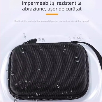 Geantă de depozitare pentru călătorii - stil geantă de mână, husă multifuncțională pentru cabluri, încărcătoare și mici electronice, design modern minimalist