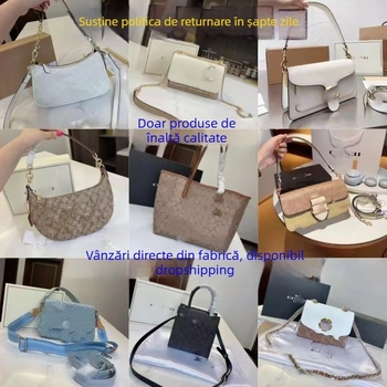 Geantă Tote cu stil urban minimalist, piele PU, formă verticală pătrată, buzunare interne (cu fermoar ascuns, buzunar telefon, buzunar ID, buzunar laptop, buzunar cameră), curele duble de umăr