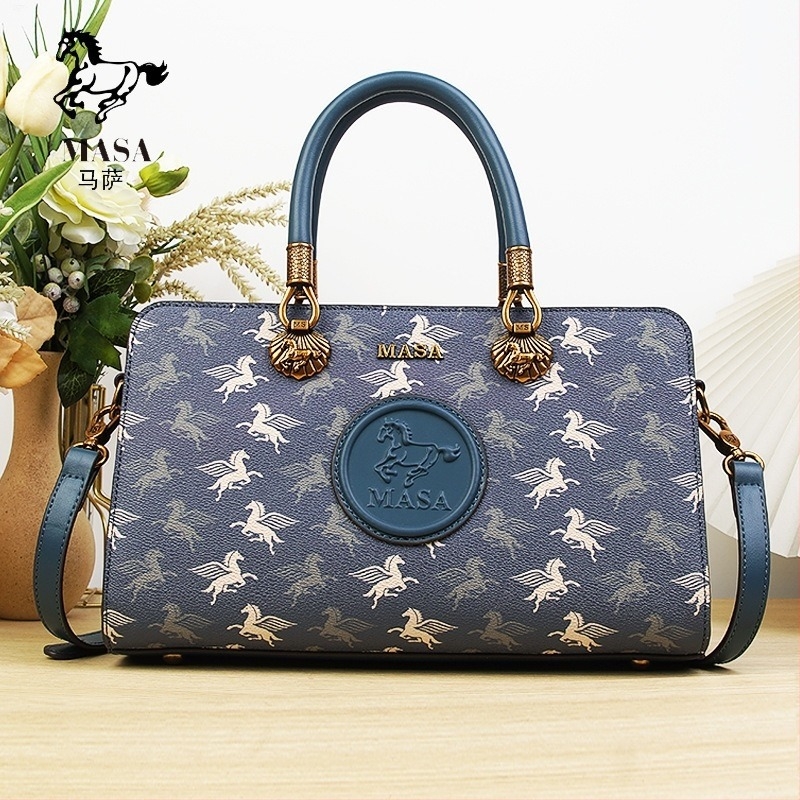 Geantă bucket din PU, stil urban minimalist, închidere cu fermoar, căptușeală poliester, formă orizontală pătrată