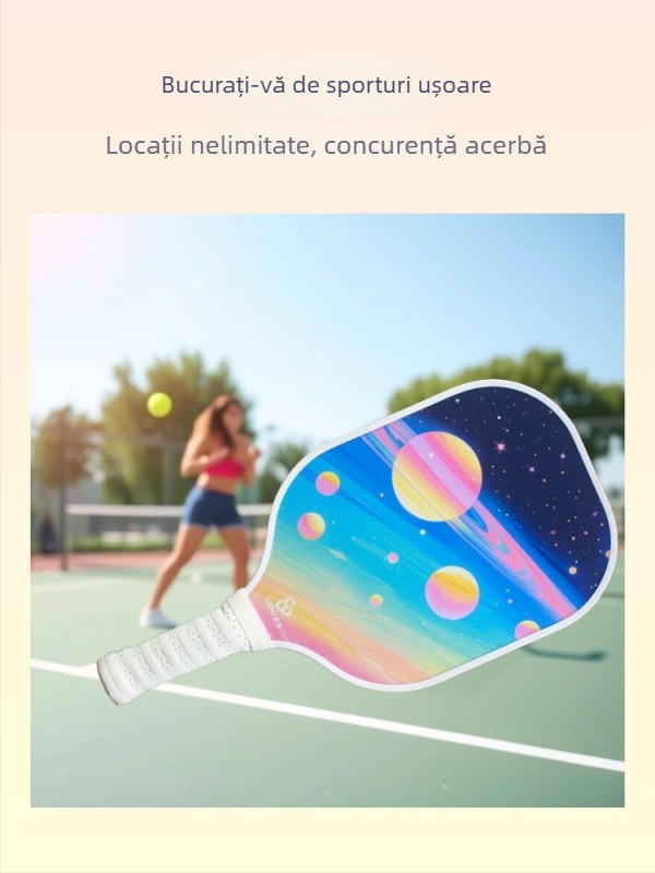 Set pickleball Tu Bao din fibră de sticlă, greutate 235±8 g