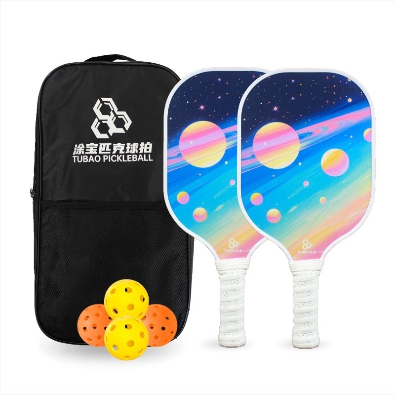 Set pickleball Tu Bao din fibră de sticlă, greutate 235±8 g