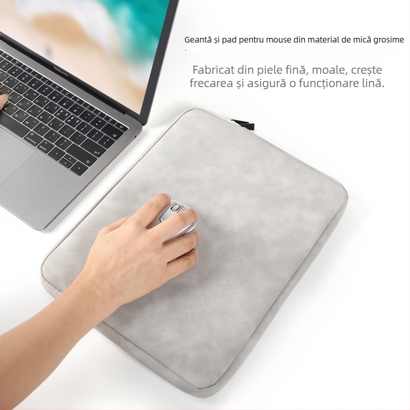 Husă pentru laptop din PU, cu funcție de reducere a efortului, lansare vară 2022