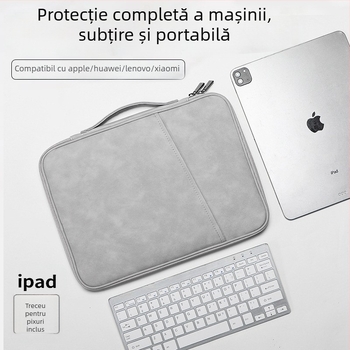 Geantă Youze Luggage pentru laptop și tabletă – impermeabilă, antișoc, rezistență la uzură, PU material, căptușeală din velur