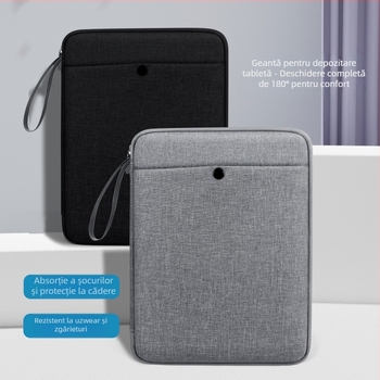 Husă de tabletă pentru bărbați și femei — nylon, impermeabil, rezistent la uzură, unisex, căptușeală din poliester, primăvara 2025