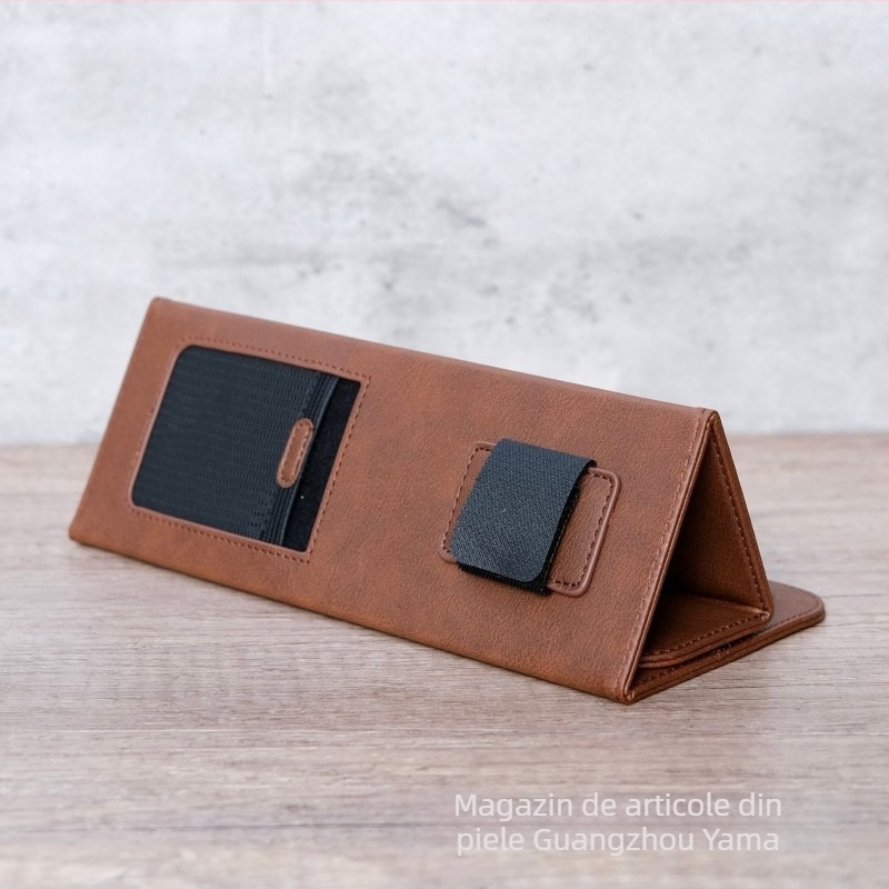 Husa din piele pentru iPad, cu suport și căptușeală internă magnetică, pentru tablete de 14 inch