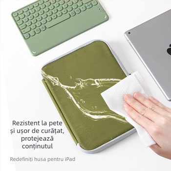 Geantă impermeabilă din pânză Oxford pentru cabluri, power bank și tablete (Căptușeală din poliester • Unisex • Stil urban minimalist)