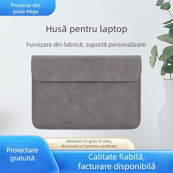 Husă MacBook - Material PU, Impermeabilă, Respirabilă, Rezistentă la uzură, Căptușire PU