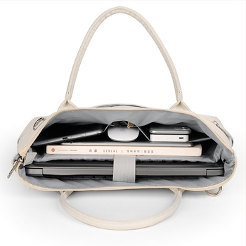 Geantă pentru laptop pentru bărbați și femei, geantă de umăr de afaceri, ușoară, cu capacitate mare (Material: stofă Oxford; Deschidere: fermoar; Captușeală: nylon; Rezistentă la apă; Model: 2118)