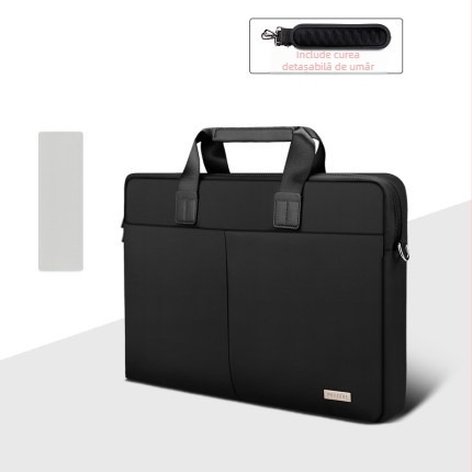 Maiku rucsac pentru laptop - impermeabil, rezistent la șocuri, poliester; buzunar laptop căptușit; buzunare interne pentru telefon, ID și carduri; compatibil cu laptopuri de 13/14/15,6 inch.