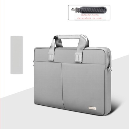 Maiku rucsac pentru laptop - impermeabil, rezistent la șocuri, poliester; buzunar laptop căptușit; buzunare interne pentru telefon, ID și carduri; compatibil cu laptopuri de 13/14/15,6 inch.