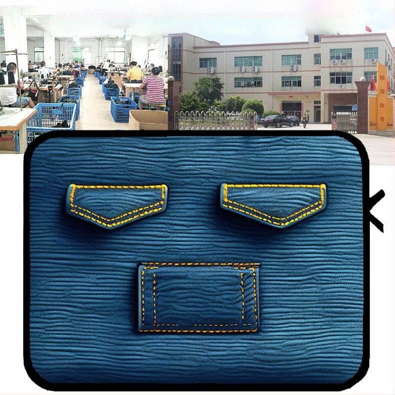 Husa protectoare pentru laptop și tabletă – impermeabilă, ultraușoară, material diving cloth, căptușeală din poliester, unisex, stil urban minimalist