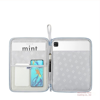 Geantă portabilă de stocare pentru tabletă — Material PU, impermeabilă, rezistentă la căderi, Stil urban minimalist, Compatibilă cu tablete iPad