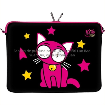 Port tabletă din material diving, impermeabil, rezistent la șocuri, închidere cu fermoar, buzunar pentru carduri, pentru Huawei tabletă