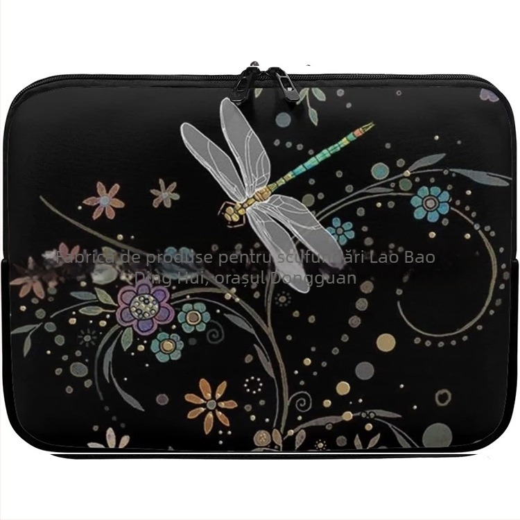 Port tabletă din material diving, impermeabil, rezistent la șocuri, închidere cu fermoar, buzunar pentru carduri, pentru Huawei tabletă