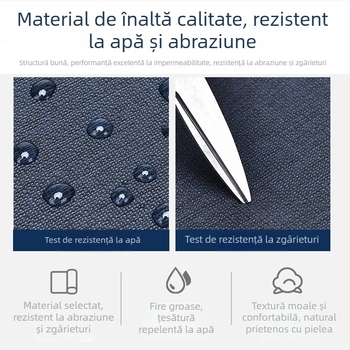 Geantă de afaceri BADENROO din PU cu model litere și căptușeală din poliester, pentru deplasări de afaceri