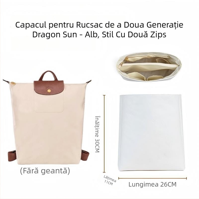 Meiyun interior ultra-ușor pentru rucsac, din hârtie Dupont, format cub – spațiu de depozitare pentru machiaj în timpul călătoriilor