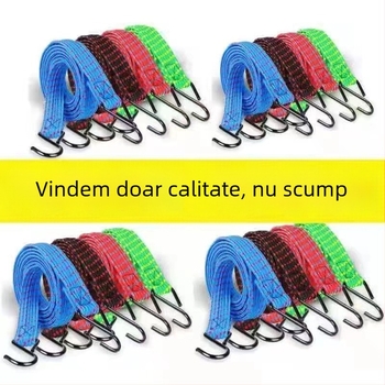 Sfoară extensibilă de înaltă elasticitate pentru biciclete și motociclete, curea de fixare pentru portbagaj și bicicletă electrică