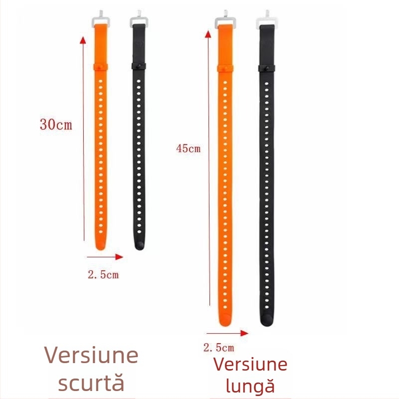 Cuplă de legare din nylon pentru exterior, cu eliberare rapidă, curea elastică pentru bagaje și mărfuri, capacitate 20 kg