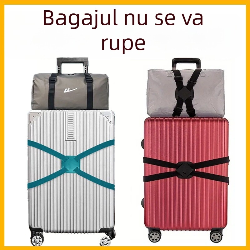 Curea de bagaje cu formă de 8, întărită, anti-furt, accesorii pentru bagaje, corduroy