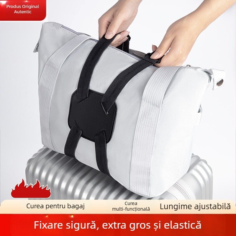 Curea de bagaje cu formă de 8, întărită, anti-furt, accesorii pentru bagaje, corduroy
