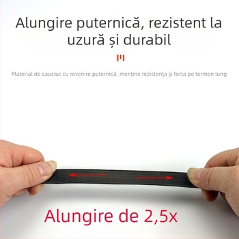 Bretele din latex pentru bagaje pentru motociclete și vehicule electrice, curele durabile din cauciuc pentru bicicletă, cu cataramă dublă și coardă elastică