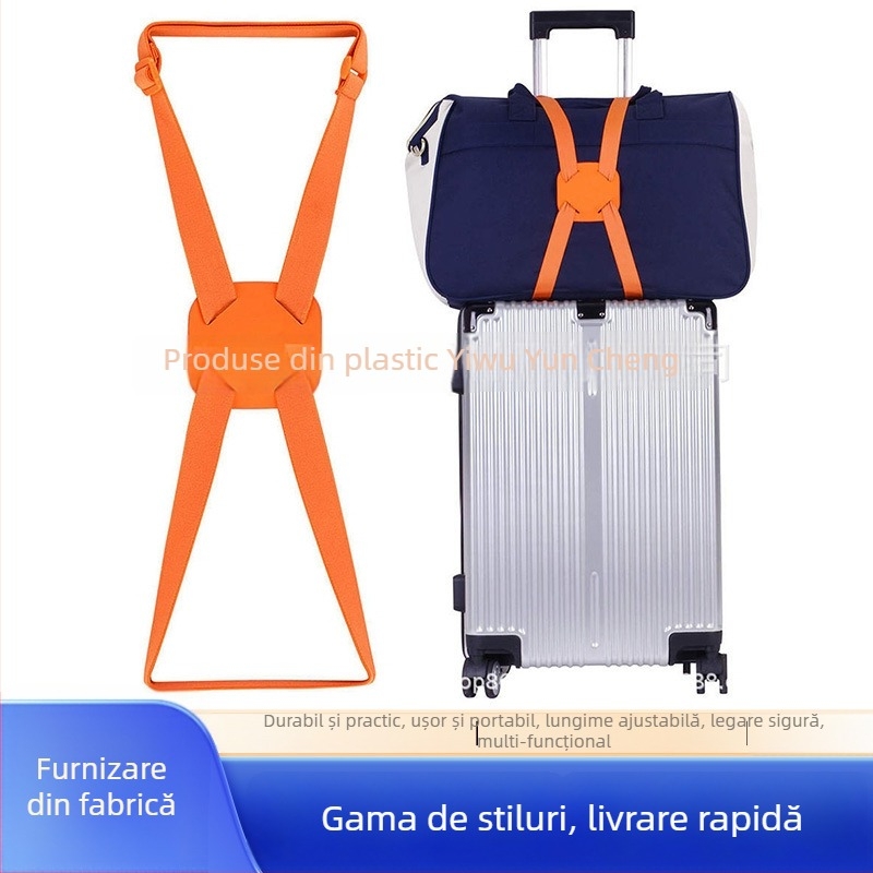 Bandă de fixare bagaje pentru cărucior/valiză cu rotile – curea din nylon, brand Yuncheng, model Trolley Case Fixing Belt, reducerea încărcăturii