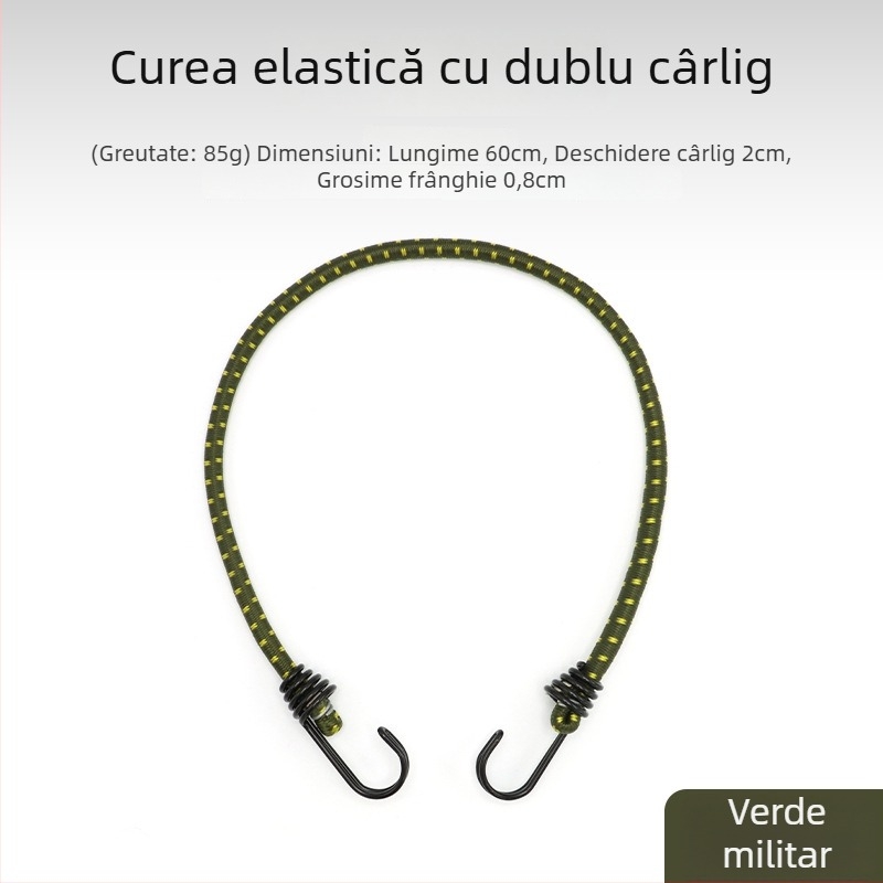 ANJI funie elastică pentru exterior pentru corturi și camping – material: Beef rib rope; utilizări: corturi, clothesline, ambalarea bagajelor