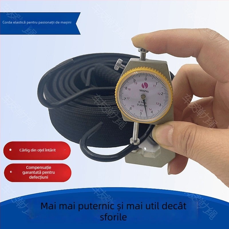 Sfoară elastică pentru bagaje, curea universală de legare, durabilă, îngroșată, rezistentă la uzură, pentru utilizare în mașină