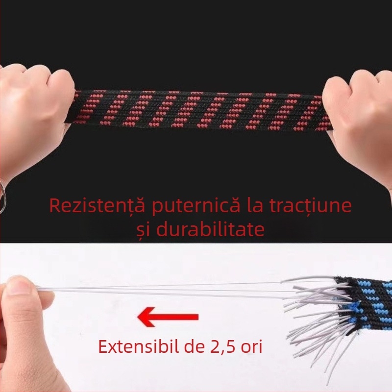Bandă elastică de legare din polipropilenă, lățime 2,5–3 cm, lungime 1–5 m