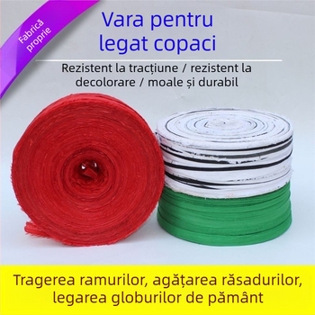 Furie din țesătură pentru legarea crengilor din grădină, bandă de ambalare durabilă; material: pânză; aplicație: crengi de pomi fructiferi legate; sarcină nominală 20; rezistență la rupere 50; interval de temperatură 50°C