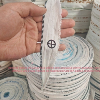 Benzi din pânză pentru legat cu catarame – rezistente la intemperii, pentru uz casnic, ideale pentru legarea ramurilor de fructe și fixarea obiectelor (Greutate maximă 50 kg; Temperatură de funcționare 110; Standard: pânză pură; Brand: Zhi chen)