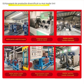 Bandă de împachetat PP, bandă semi-automată, grosime 0,8 mm, rezistență la tracțiune 85 kg, marca Tensile, pentru ambalarea coletelor