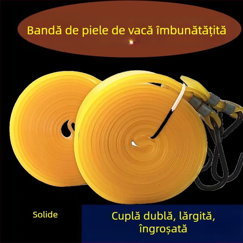 Bandă elastică pentru legarea bagajelor; material: piele de vițel; tip: bandă elastică; potrivită pentru legarea bagajelor; disponibilă în mai multe dimensiuni