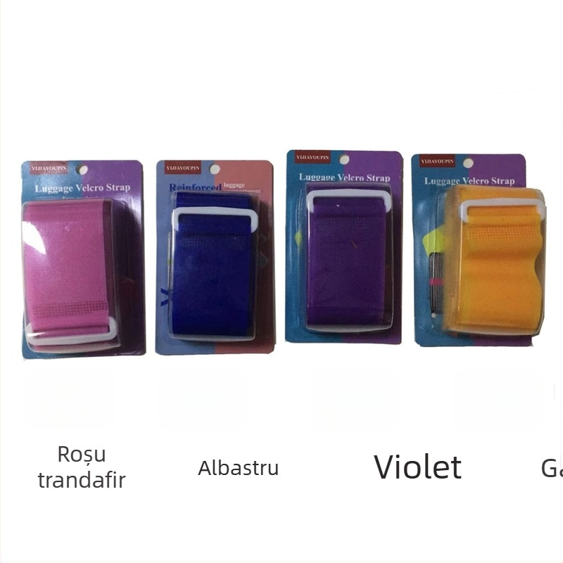 Banda de ambalare pentru bagaje cu Velcro, curea ultra-ușoară pentru bagaje, Yijia Premium, stil urban minimalist, toamna 2023