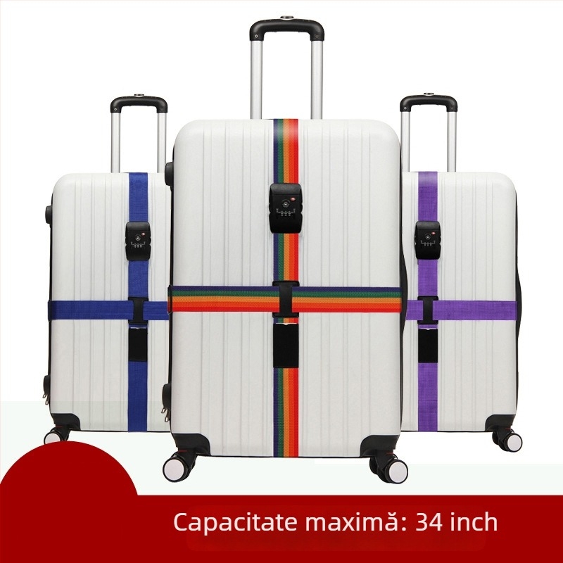 Bretea pentru bagaje – compatibilă până la 34 inch, material PP