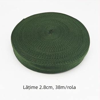 Bandă de legare din polipropilenă, lungime 30 m, lățime 20 mm, rezistență la sarcină 50 kg, rezistență la rupere 55 kg